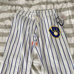 NWT Milwaukee Brewer Women’s PJ Pants